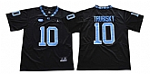 North Carolina Tar Heels 10 Mitch Trubisky Black College Football Jersey,baseball caps,new era cap wholesale,wholesale hats